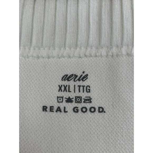 Aerie Superchill Seamless High Neck Bra Top XXL - Picture 4 of 11